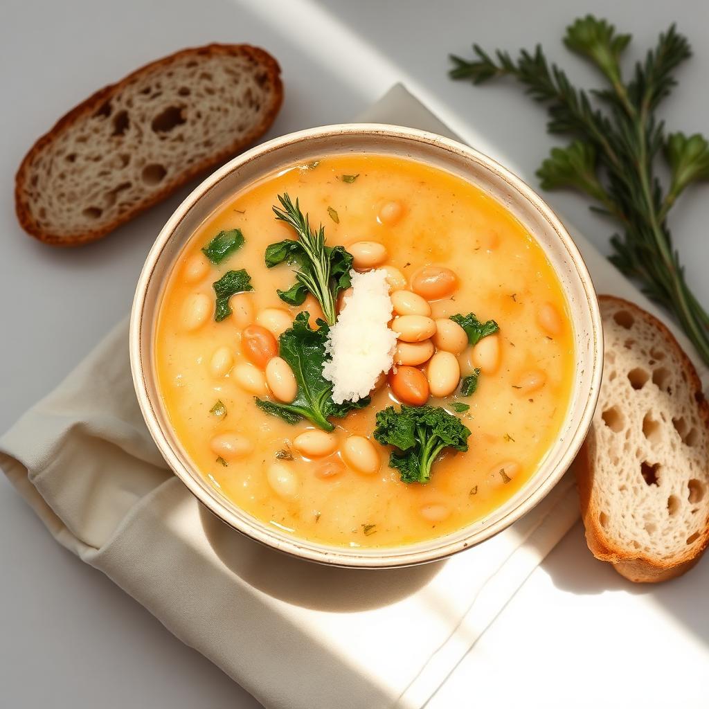 Creamy Tuscan White Bean Soup